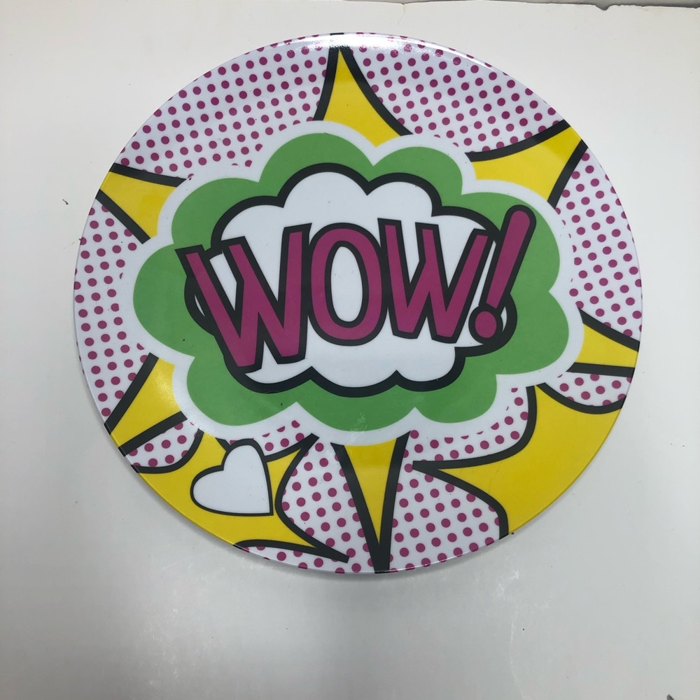 BooginHead  Girl Superhero Plate Set, 3-Pack - Picture 5 of 6